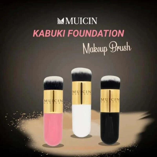 MUICIN Kabuki Foundation Brush, Flawless Base Application. - Image 4