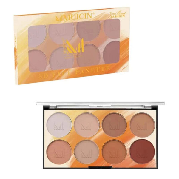 MUICIN 8 Colors Professional Contour Palette - Image 5