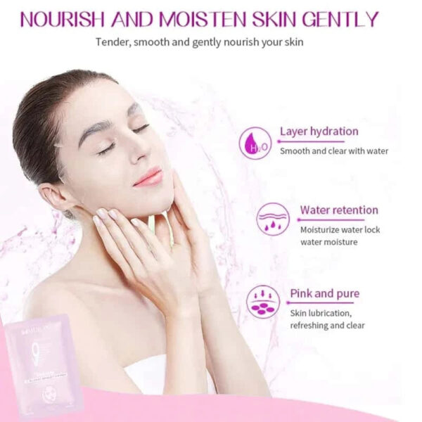 MUICIN V9+ Facial Glow Hydrating Sheet Mask | 9-in-1 Multi-Action Formula. - Image 5