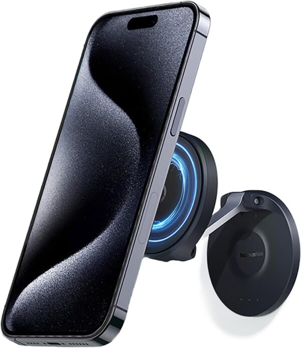 Baseus Magnetic Phone Stand for iPhone Magnetic Suction Wall Holder for Samsung Universal Adjustable Stand - Image 5
