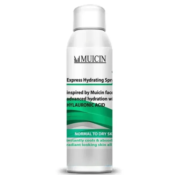 MUICIN Hyaluronic Acid Express Hydrating Spray, Instant Moisture Mist.