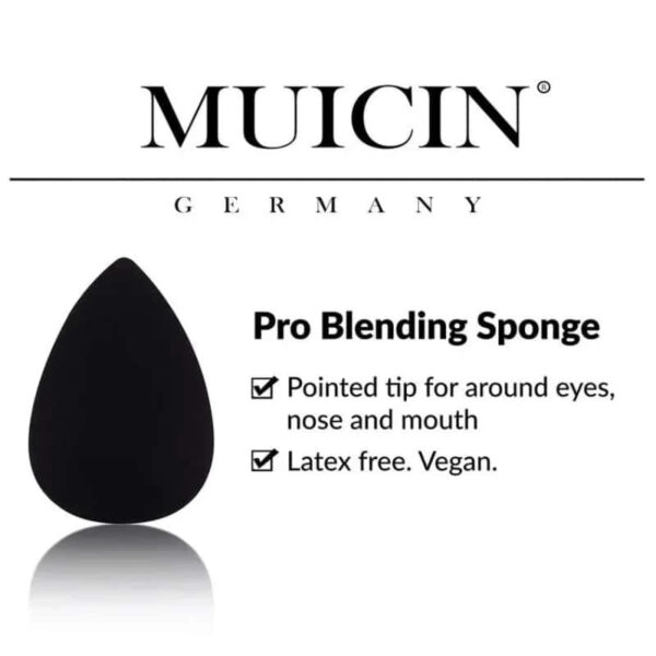 MUICIN Black Sponge makeup Blender. - Image 4