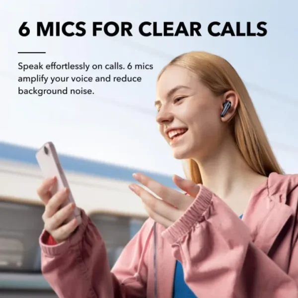 Soundcore Liberty 4 NC ANC True Wireless Earbuds (Black). - Image 5