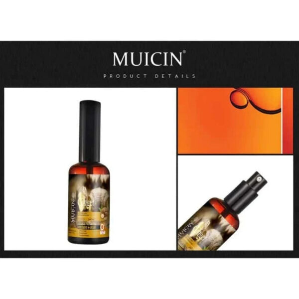 MUICIN Ginger & Argan Hair Oil 30ml - Image 2