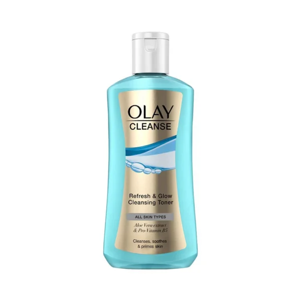 Olay Refresh and Glow Cleansing Toner Aloe Vera extract, Pro Vitamin B5 200ML: - Image 3
