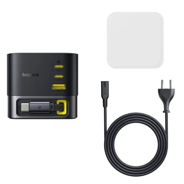 Baseus 100W Desktop Charger For Tablet Laptop Fast Charger Retractable USB C Phone Charger - Image 6