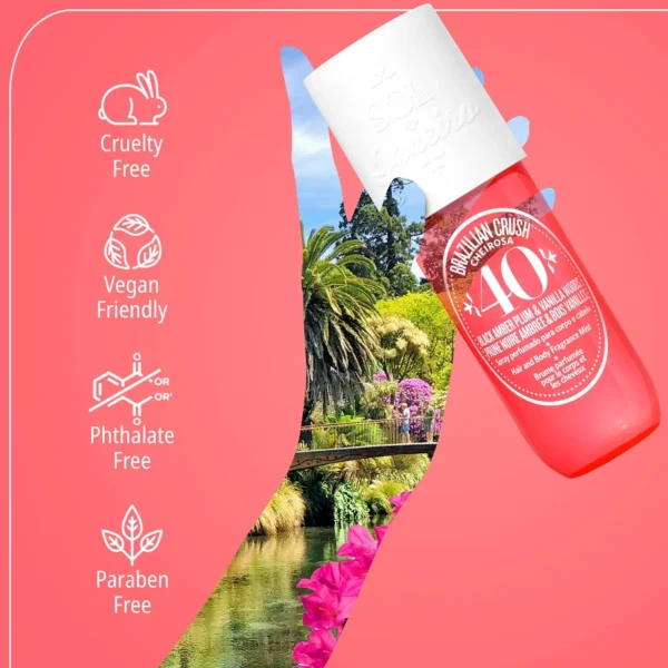 Sol De Janeiro Brazilian Crush Cheirosa ’40 Bum Bum Hair & Body Fragrance Mist - Image 2