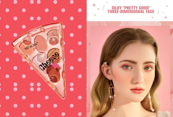 MUICIN - Cheese Pizza Eyeshadow Palette - Savor Every Shade. - Image 4