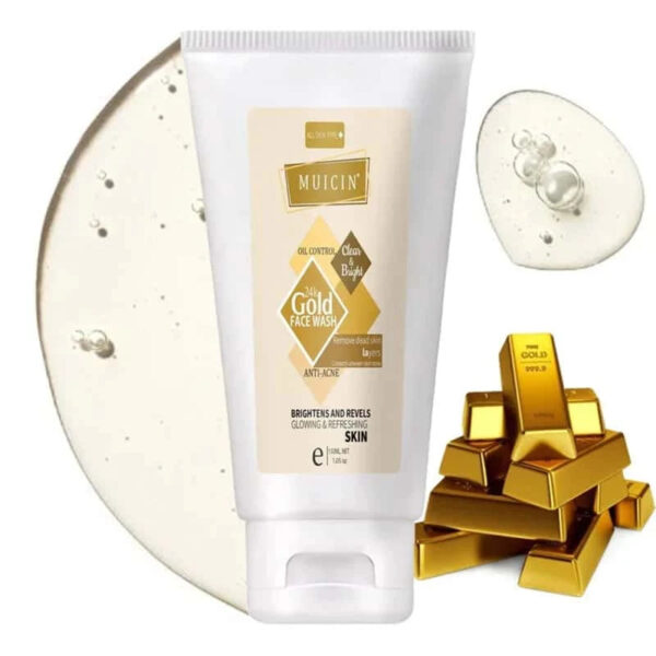 MUICIN 24K Gold Face Wash | Luxurious Purifying Cleanse. - Image 6