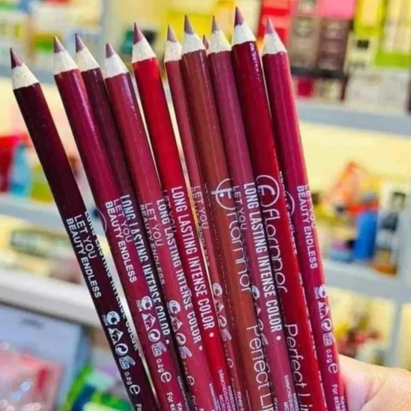 Flormar Perfect Lip Liner Pencil 12Pcs