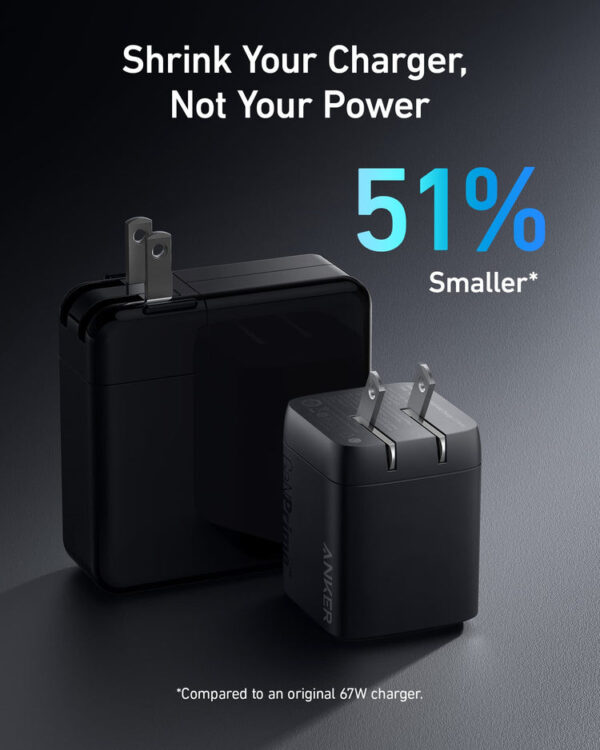 Anker Prime 67W GaNPrime Charger (3 Ports). - Image 5