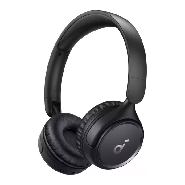 Soundcore H30i Wireless On-Ear Headphones, Foldable Design (Black).
