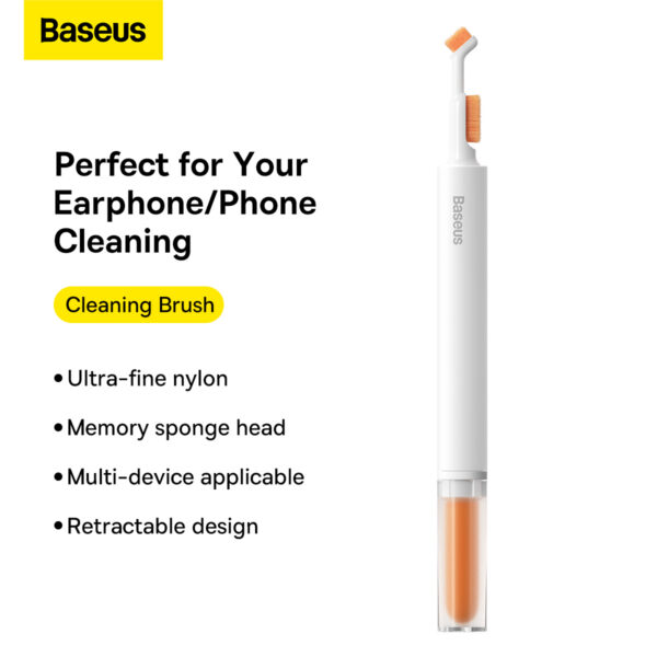 Baseus Wireless Earphones Cleaning Pen For Airpods Pro 3 2 Bluetooth Heaphones Cleaner Kit - Image 4