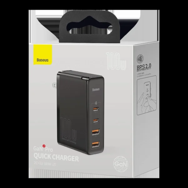 Baseus GaN2 Pro Quick Charger 2C+2U 100W - Image 9