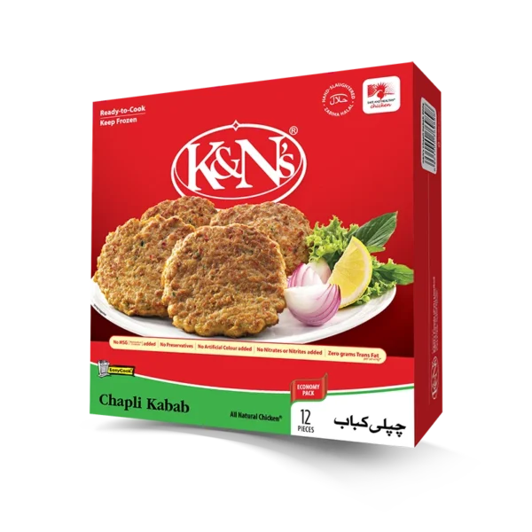 K&N's Chapli Kabab(12 Pcs)