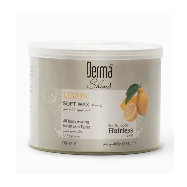Derma Shine Lemon Wax 400gm Lemon Creamy - Image 2