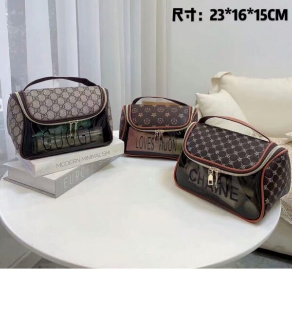 Signature Travel friendly makeup Bags (box style)
