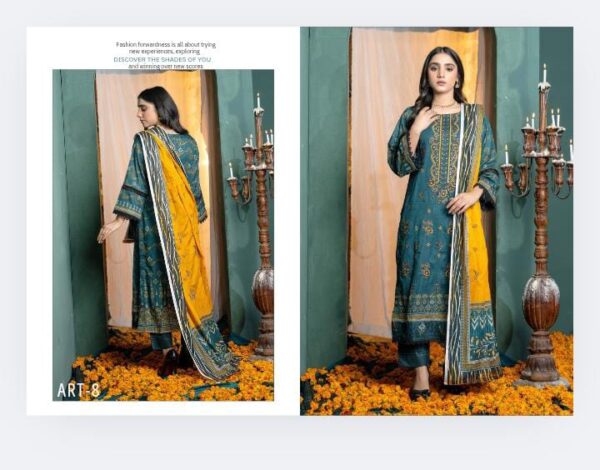 CHASHNI COLLECTION  By BMF Vol # 1320 (Unstitched).New Collection 2025. - Image 28