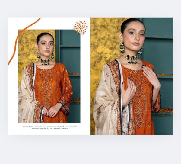 CHASHNI COLLECTION  By BMF Vol # 1320 (Unstitched).New Collection 2025. - Image 8