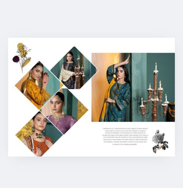 CHASHNI COLLECTION  By BMF Vol # 1320 (Unstitched).New Collection 2025.