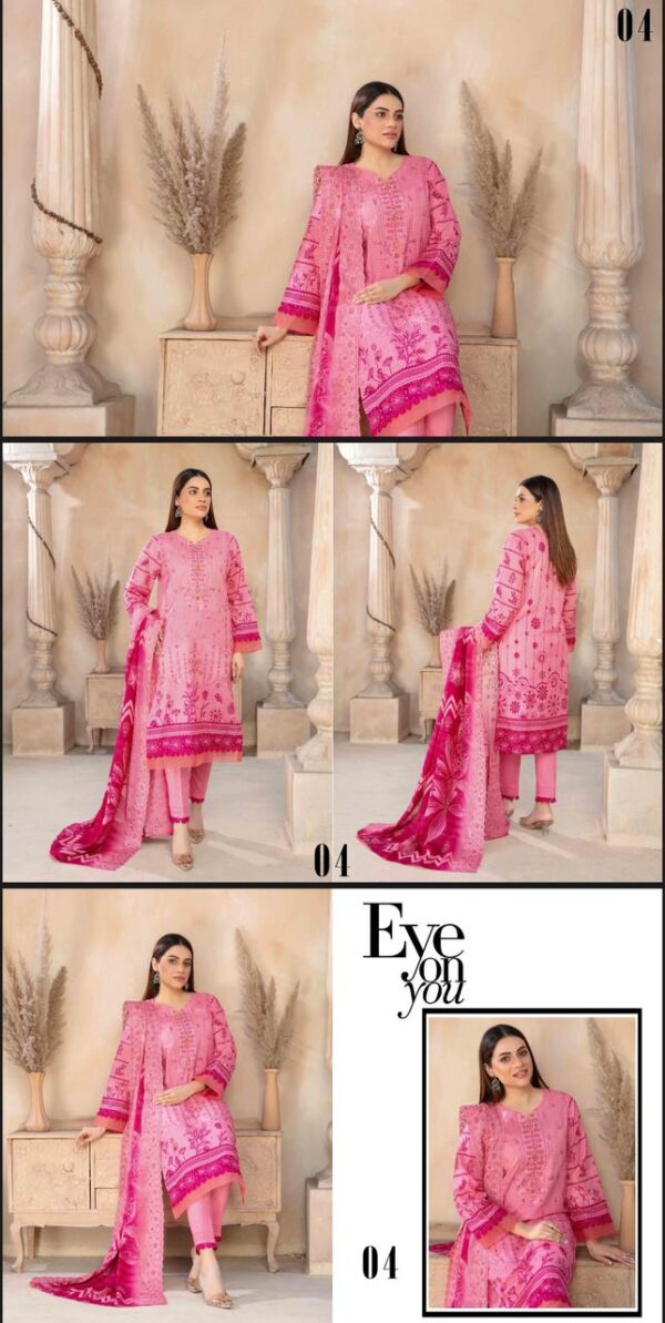 AYAT COLLECTION🇵🇰 By BMF Vol # 1202 (Unstitched). New Collection 2025. - Image 3