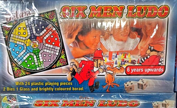 Six men Ludo game amazon 6 year upwards