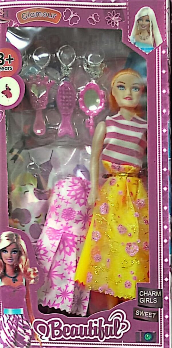 GLAMOURS GIRL Barbie Doll Sets In Multicolor For Kid