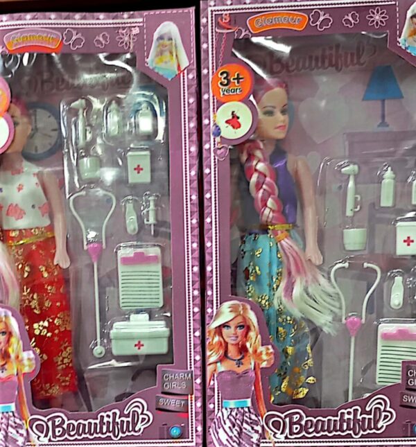 Sweet Fashion Doll with doctor set