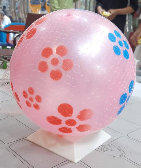 Light Weight PVC Football Kid Party Play Toy (Pink ) 12