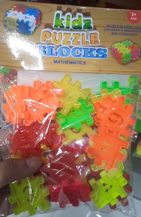 Puzzle Bricks Block Early Educational Learning Toy For Children