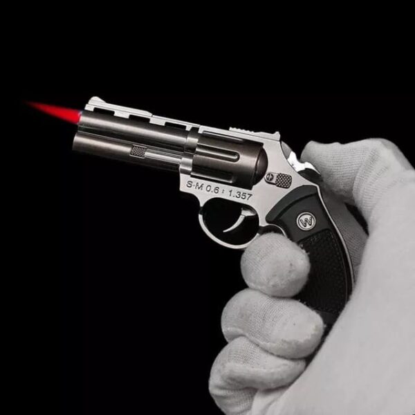 Premium Quality Gun lighter with Red Flame