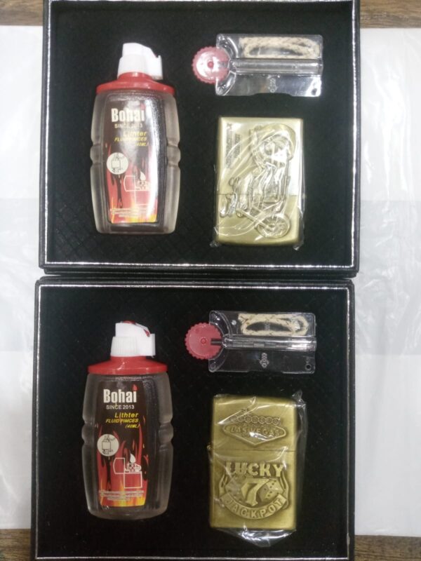 Pocket Lighter with refill Fluid 40ml