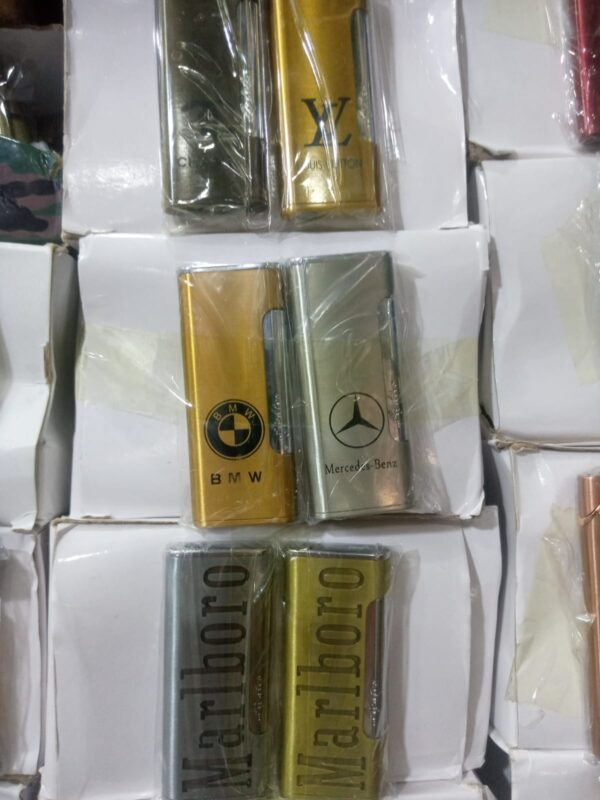 Metallic Logo Pasted lighter