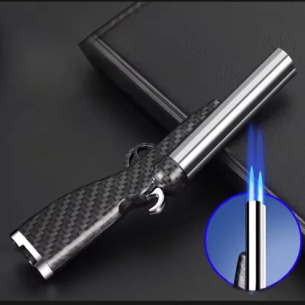 Premium Quality Gun lighter with Blue Flame - Image 2