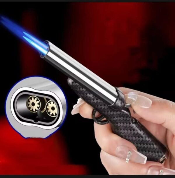 Premium Quality Gun lighter with Blue Flame