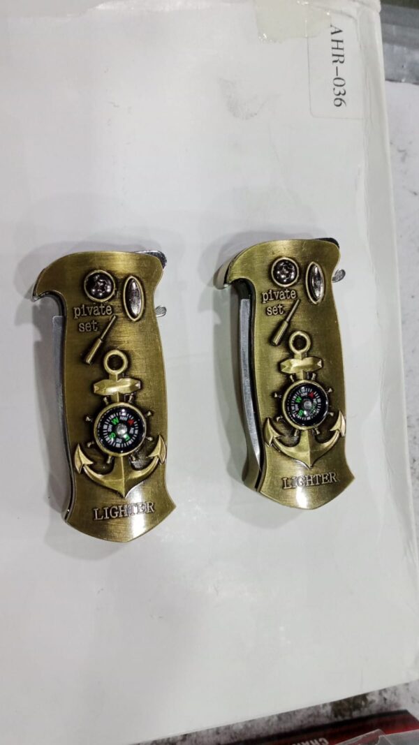 One-Click Ejection Knife Design lighter