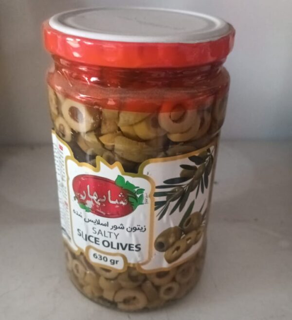 Shahbahar Sliced Olive  680 g