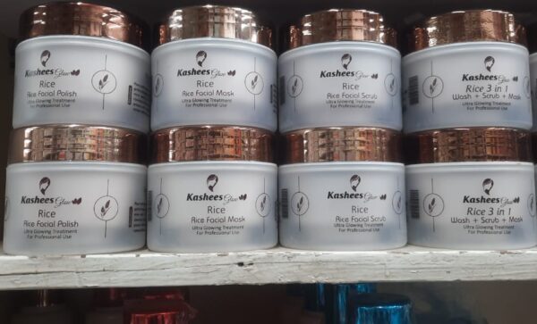 KASHEES GLOW RICE FACIAL KIT ULTRA GLOWING TREATMENT (Hydra facial)