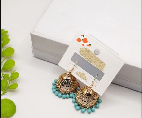 China antique small size jhumki - Image 2
