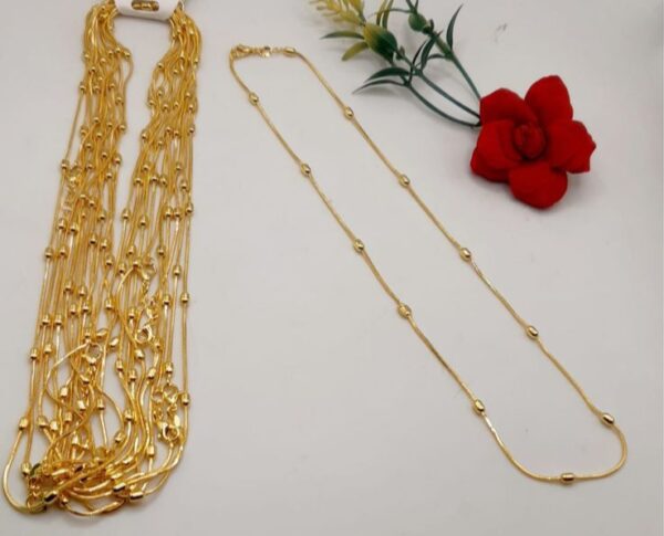 Luxury Stylish China gold and silver chain for girls and women - Image 10