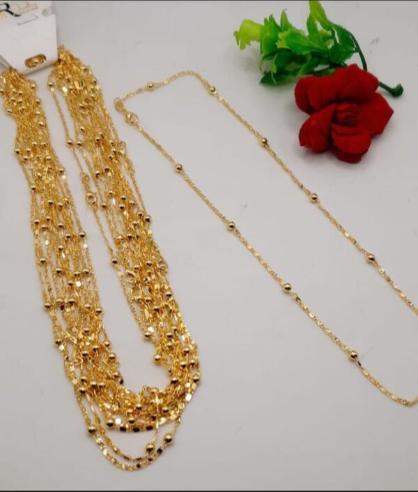 Luxury Stylish China gold and silver chain for girls and women - Image 8