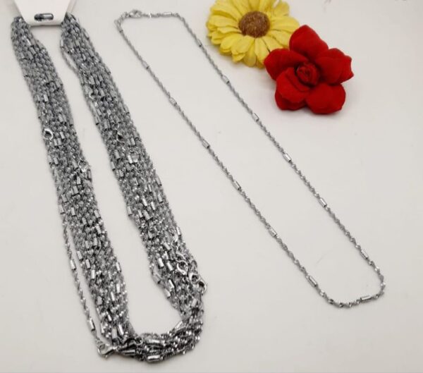 Luxury Stylish China gold and silver chain for girls and women - Image 4