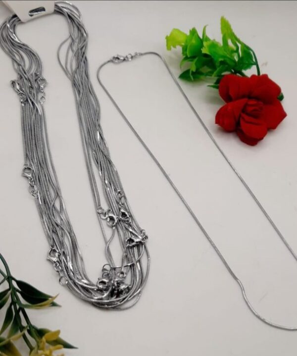 Luxury Stylish China gold and silver chain for girls and women - Image 16