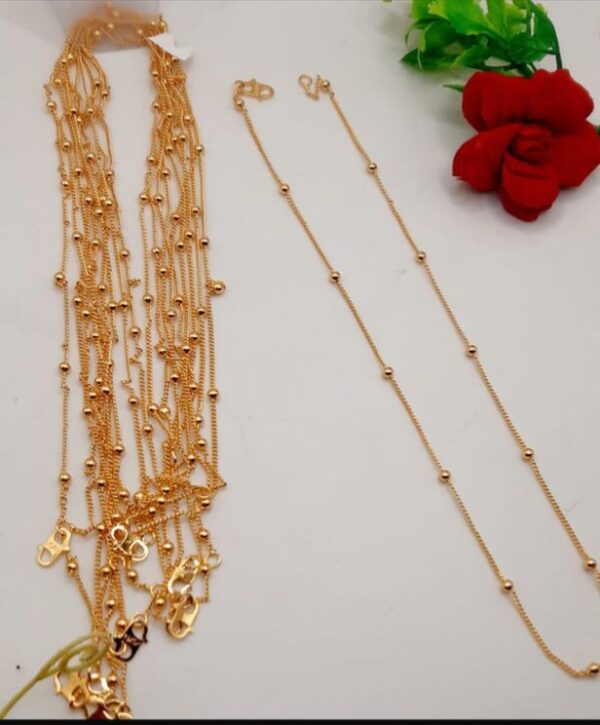 Luxury Stylish China gold and silver chain for girls and women - Image 9