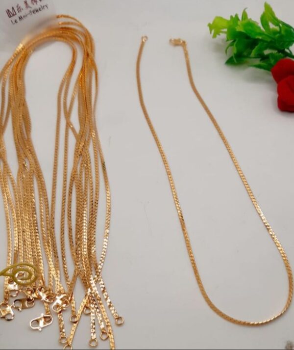 Luxury Stylish China gold and silver chain for girls and women - Image 3