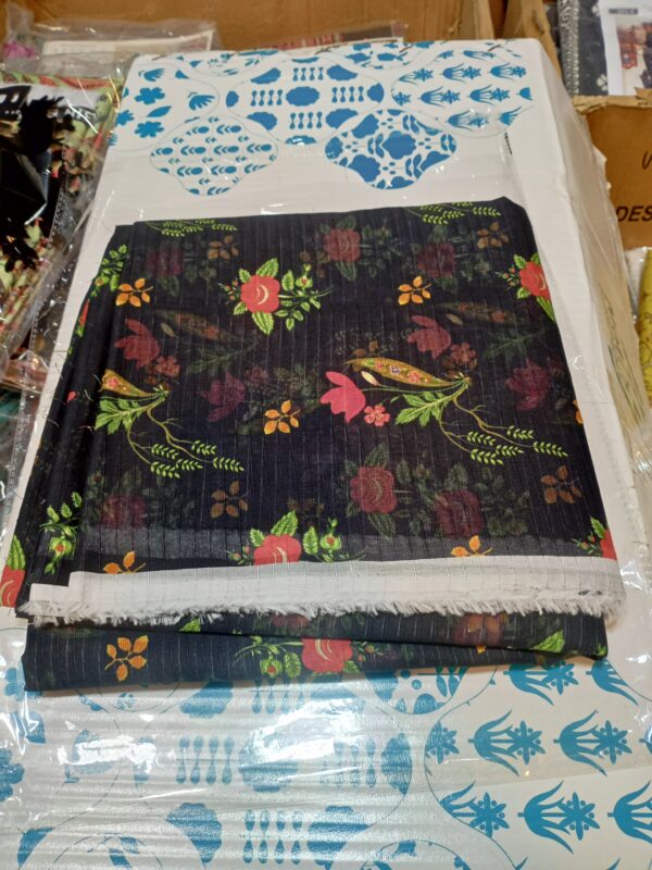 BANA DORA PREMIUN LAWN UNSTITCHED  2 PIECE ALLOVER SUIT NEW COLLECTION 2025 - Image 30