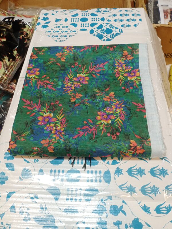 BANA DORA PREMIUN LAWN UNSTITCHED  2 PIECE ALLOVER SUIT NEW COLLECTION 2025 - Image 29