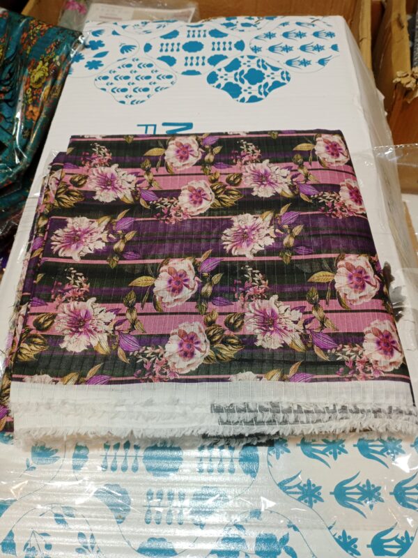 BANA DORA PREMIUN LAWN UNSTITCHED  2 PIECE ALLOVER SUIT NEW COLLECTION 2025 - Image 22
