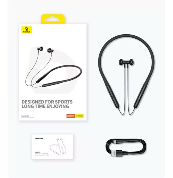 Baseus Bowie P1 Half In-ear Neckband Wireless Earphones
