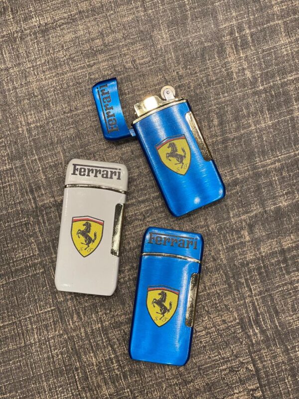 Ferrari Logo Plated Metal Lighter